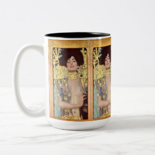 Tasse 2 Couleurs Judith et la tête d'Holopherne par Gustav Klimt