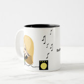 Tasse 2 Couleurs Jules le chanteur (Devant gauche)