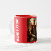 Tasse 2 Couleurs Julius Caesar la fierté de Rome (Devant gauche)