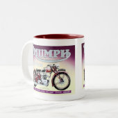 Tasse 2 Couleurs Jumeau de vitesse de Triumph (Devant gauche)