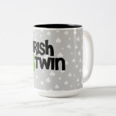 Tasse 2 Couleurs Jumeau irlandais (Devant droit)