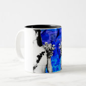 Tasse 2 Couleurs Jumeaux Gemini (Devant gauche)