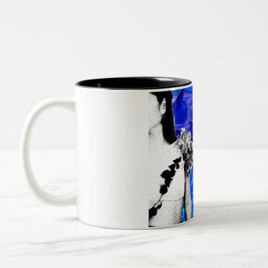 Tasse 2 Couleurs Jumeaux Gemini (Gauche)