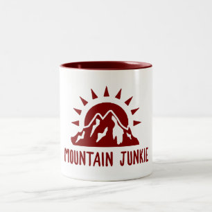 Tasse 2 Couleurs Junkie de montagne