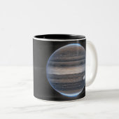 Tasse 2 Couleurs Jupiter en infrarouge, télescope spatial James Web (Devant droit)