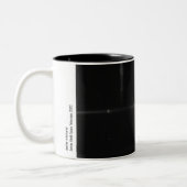 Tasse 2 Couleurs Jupiter en infrarouge, télescope spatial James Web (Gauche)