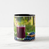 Tasse 2 Couleurs jus avec paille (Centre)