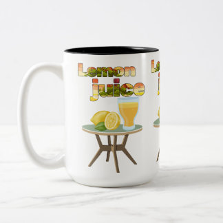 Tasse 2 Couleurs jus de citron