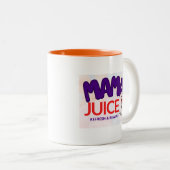 Tasse 2 Couleurs Jus MaMa - Rafraîchissement et vin (Devant droit)