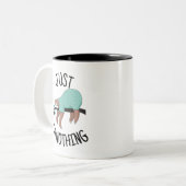 Tasse 2 Couleurs Just Do Nothing Sloth (Devant gauche)