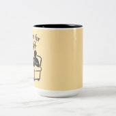 Tasse 2 Couleurs Just Here for Kickoff (Centre)