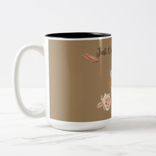 Tasse 2 Couleurs Just One More Cup (Gauche)