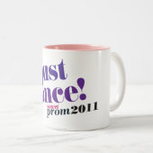 Tasse 2 Couleurs Juste danse - pourpre (Devant droit)