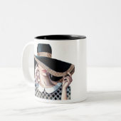 Tasse 2 Couleurs Juste de style par Trish Biddle (Devant gauche)