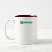 Tasse 2 Couleurs Juste Hangin dedans là ! (Gauche)