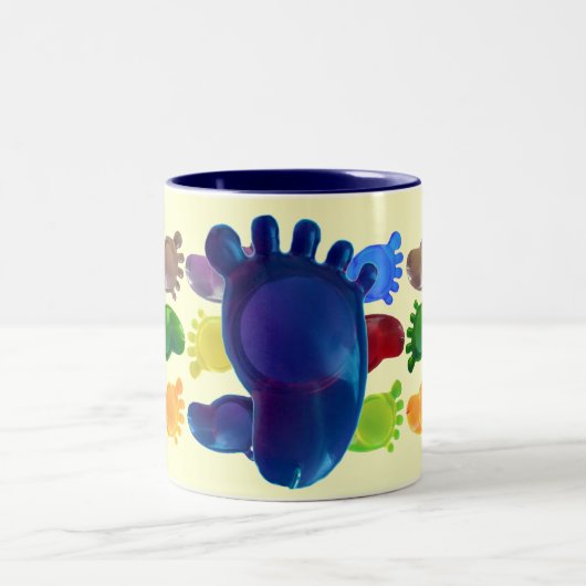 Tasse 2 Couleurs Juste le bon pied (Centre)