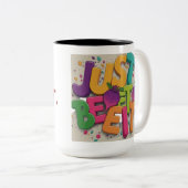 Tasse 2 Couleurs Juste Pardonnez-le (Devant droit)