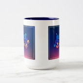 Tasse 2 Couleurs Juste sourire (Centre)