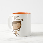 Tasse 2 Couleurs Juste un autre singe (Devant gauche)