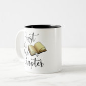 Tasse 2 Couleurs Juste Un Chapitre De Plus Black Gold Book Amateurs (Devant gauche)