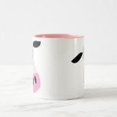 Tasse 2 Couleurs Juste une vache (Centre)