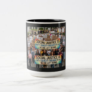 Tasse 2 Couleurs Justice sociale