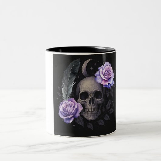 TASSE 2 COULEURS JUTEAU POURPULAIRE (Centre)