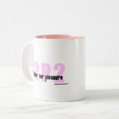 Tasse 2 Couleurs K2P2 nervuré pour ses marchandises de plaisir (Devant gauche)
