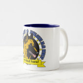 Tasse 2 Couleurs K9 Belge Malinois (Devant droit)