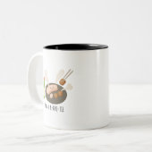 Tasse 2 Couleurs K-bbq (Devant gauche)