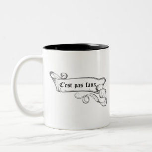 Tasse 2 Couleurs Kaamelott c'est pas faux