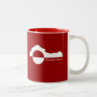 Tasse 2 Couleurs Kalaallit Nunaat Sikuat (iceberg du Groenland)