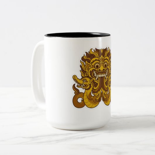 Tasse 2 Couleurs Kalamkari (Devant gauche)