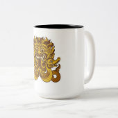 Tasse 2 Couleurs Kalamkari (Devant droit)