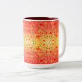 Tasse 2 Couleurs Kaleidoscope d'automne (Devant droit)