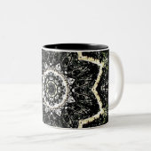 Tasse 2 Couleurs Kaléidoscope gothique (Devant droit)