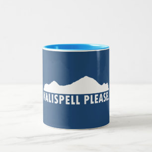 Tasse 2 Couleurs Kalispell Montana S'il vous plaît