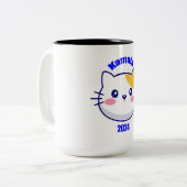 Tasse 2 Couleurs Kamala 2024 (Devant gauche)