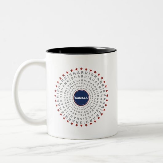 Tasse 2 Couleurs KAMALA HARRIS Échos de la boue du changement (Gauche)