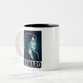 Tasse 2 Couleurs Kamala Harris Forward Élection Présidentielle 2024 (Devant gauche)
