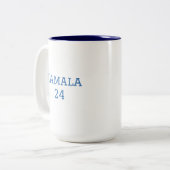 Tasse 2 Couleurs Kamala Harris pour le président (Devant gauche)