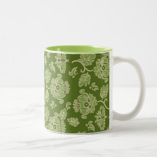 Tasse 2 Couleurs Kamaole Hawaiian Protea Tropical Floral