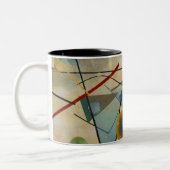 Tasse 2 Couleurs Kandinsky Composition Peinture Abstraite (Gauche)