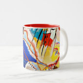 Tasse 2 Couleurs Kandinsky - Improvisation no 30, (Devant droit)