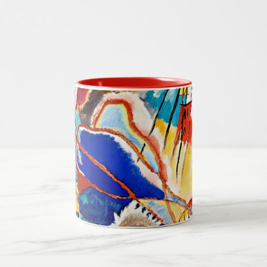 Tasse 2 Couleurs Kandinsky - Improvisation no 30, (Centre)