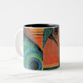 Tasse 2 Couleurs Kandinsky - Silence Brown (Devant gauche)