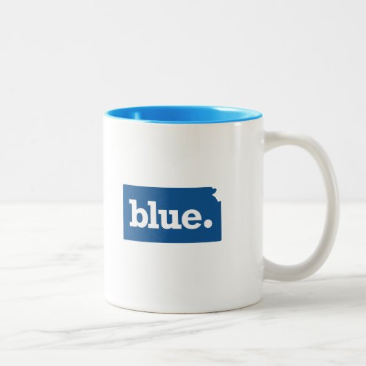 TASSE 2 COULEURS KANSAS BLUE STATE (Droit)