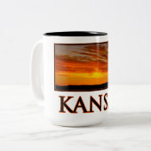 Tasse 2 Couleurs Kansas Cowgirl (Devant gauche)
