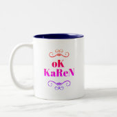 Tasse 2 Couleurs Karen (Gauche)