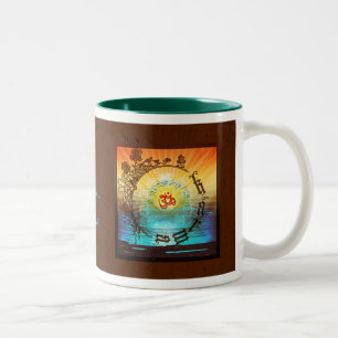 Tasse 2 Couleurs KARMA - Mug, Coupe